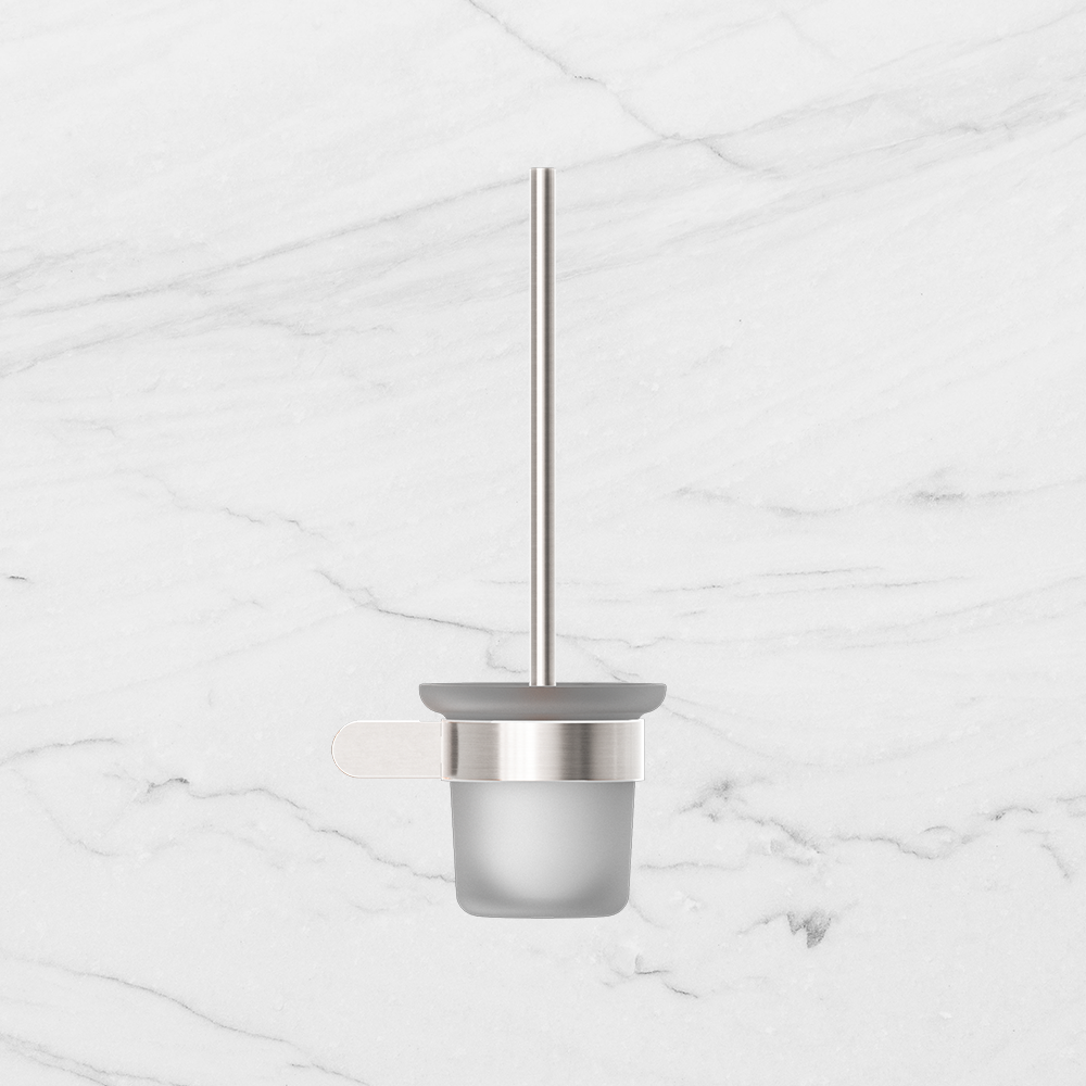 Bianca Toilet Brush Holder Brushed Nickel