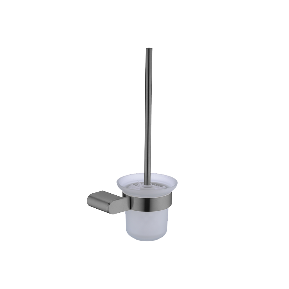 Bianca Toilet Brush Holder Brushed Gunmetal