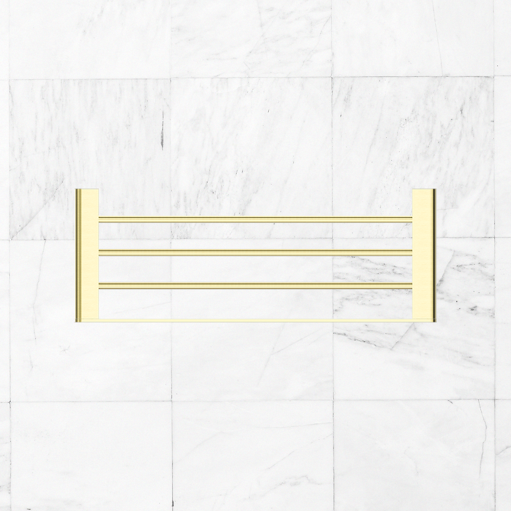 Bianca Towel Rack Brushed Gold