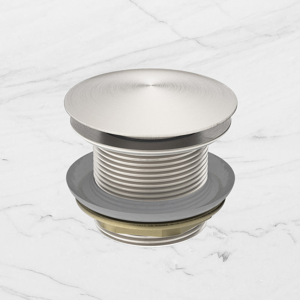 40mm Bath Waste Brushed Nickel