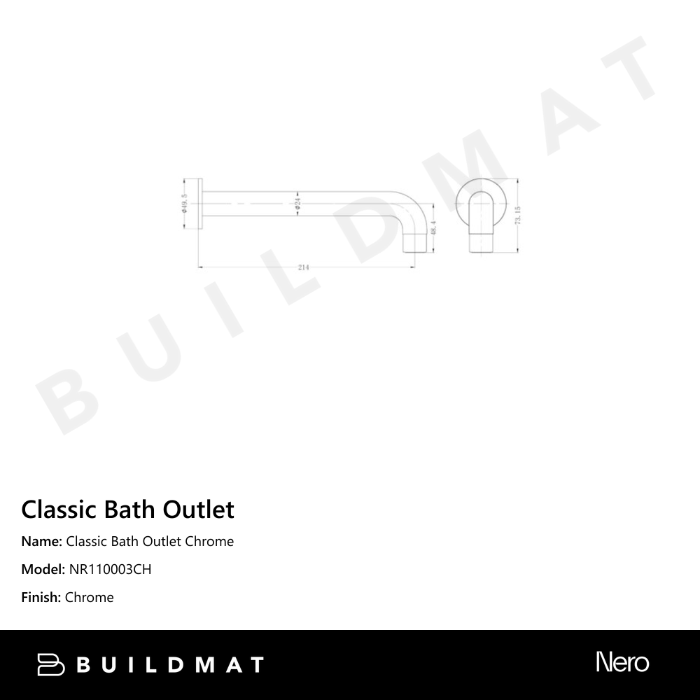 Classic Bath Outlet Chrome