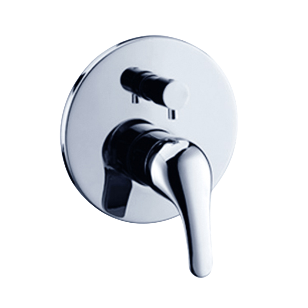 Classic Shower Mixer With Divertor Chrome