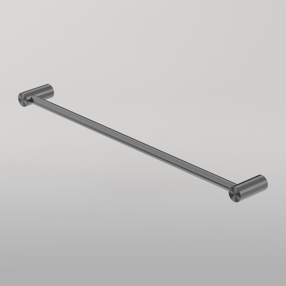 Zen Single Towel Rail 600mm Graphite