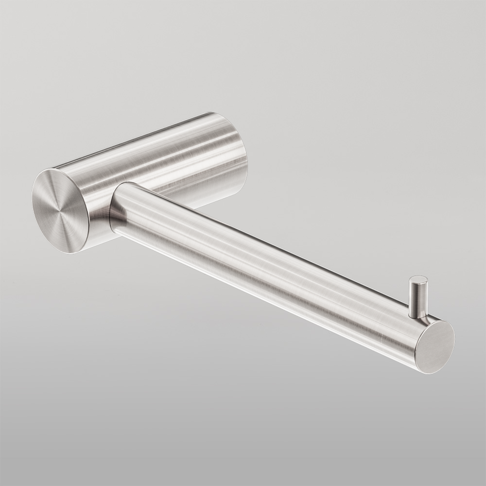 Zen Toilet Roll Holder Brushed Nickel