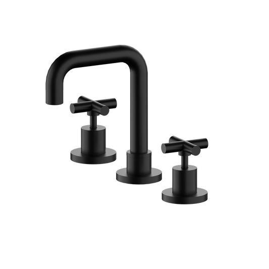 X Plus Basin Set Matte Black