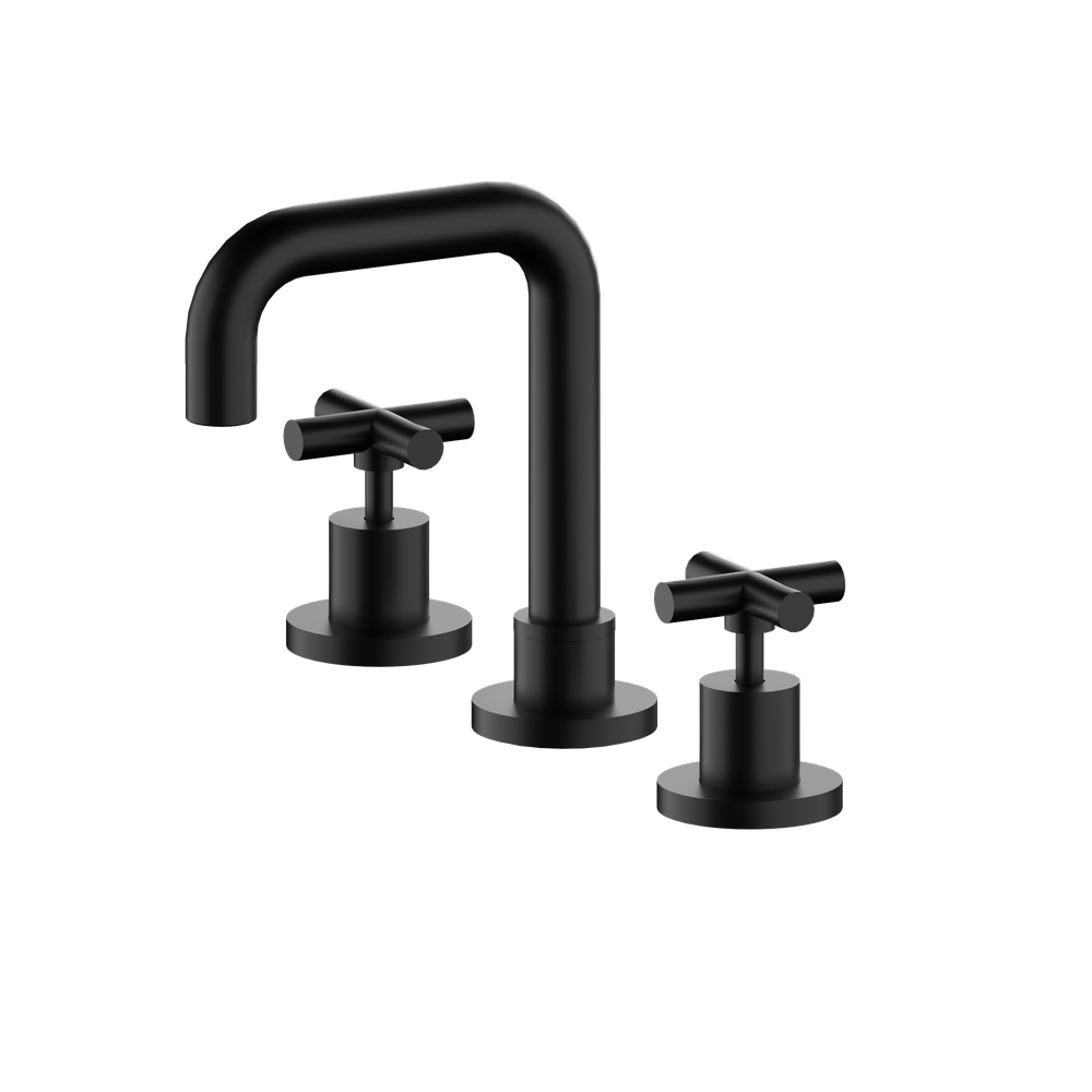 X Plus Basin Set Matte Black