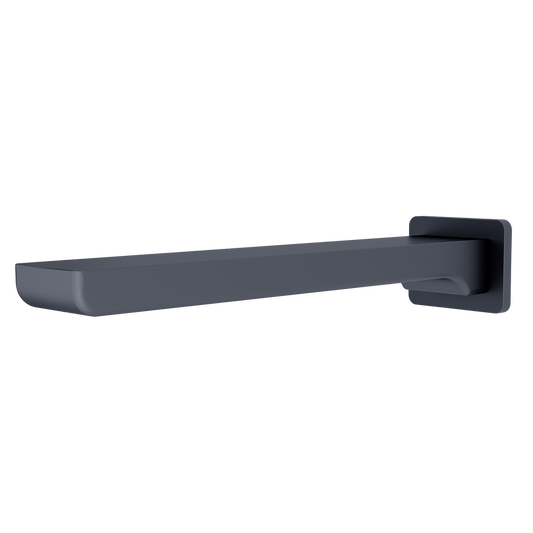 Celia Fixed Bath Spout Only Matte Black