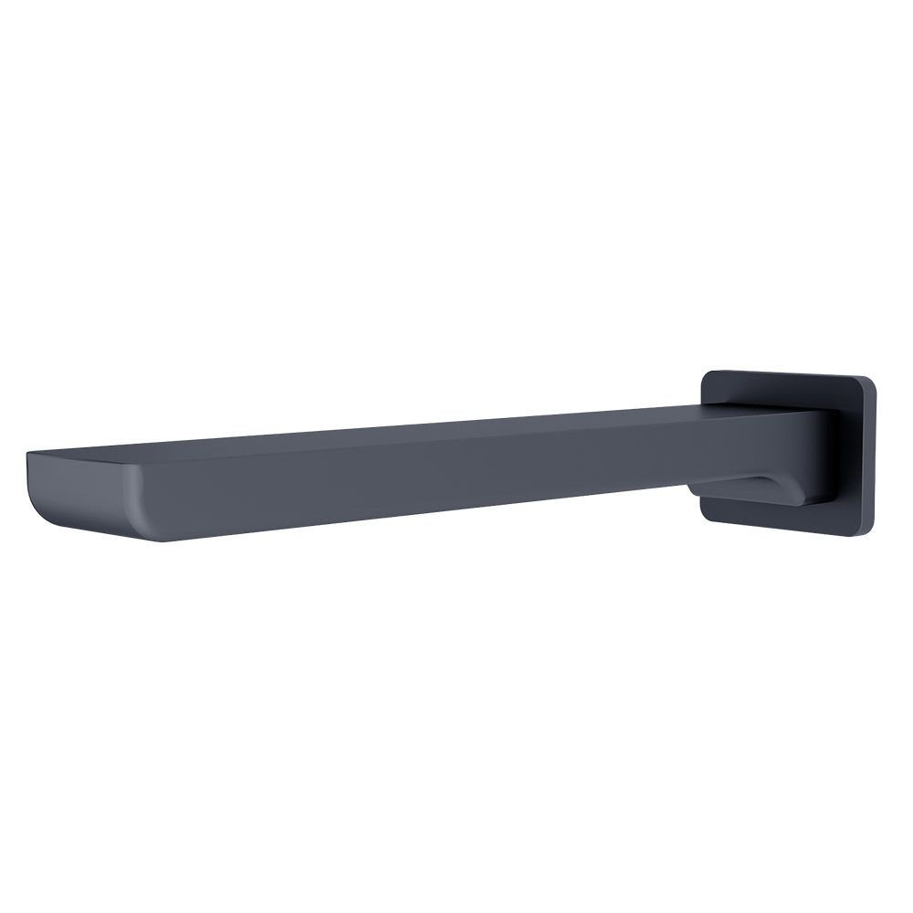 Celia Fixed Bath Spout Only Matte Black