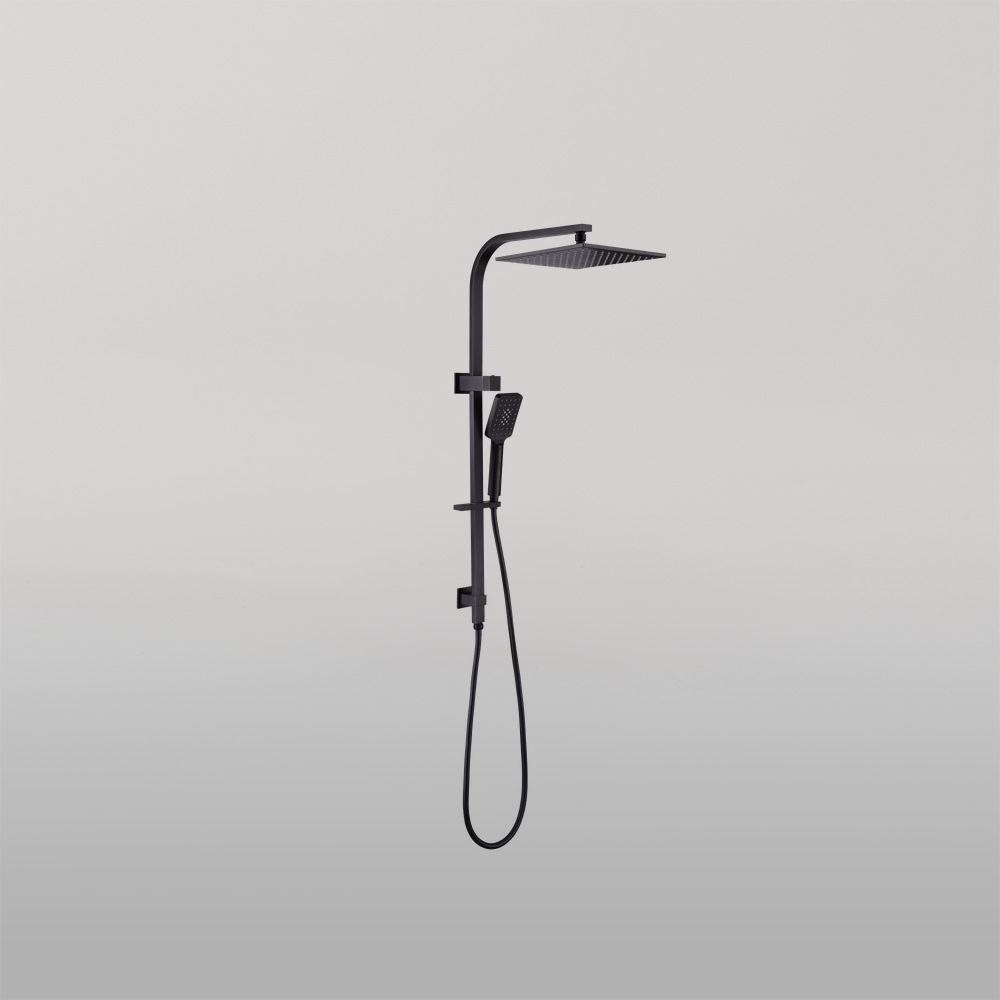 Celia Twin Shower Matte Black