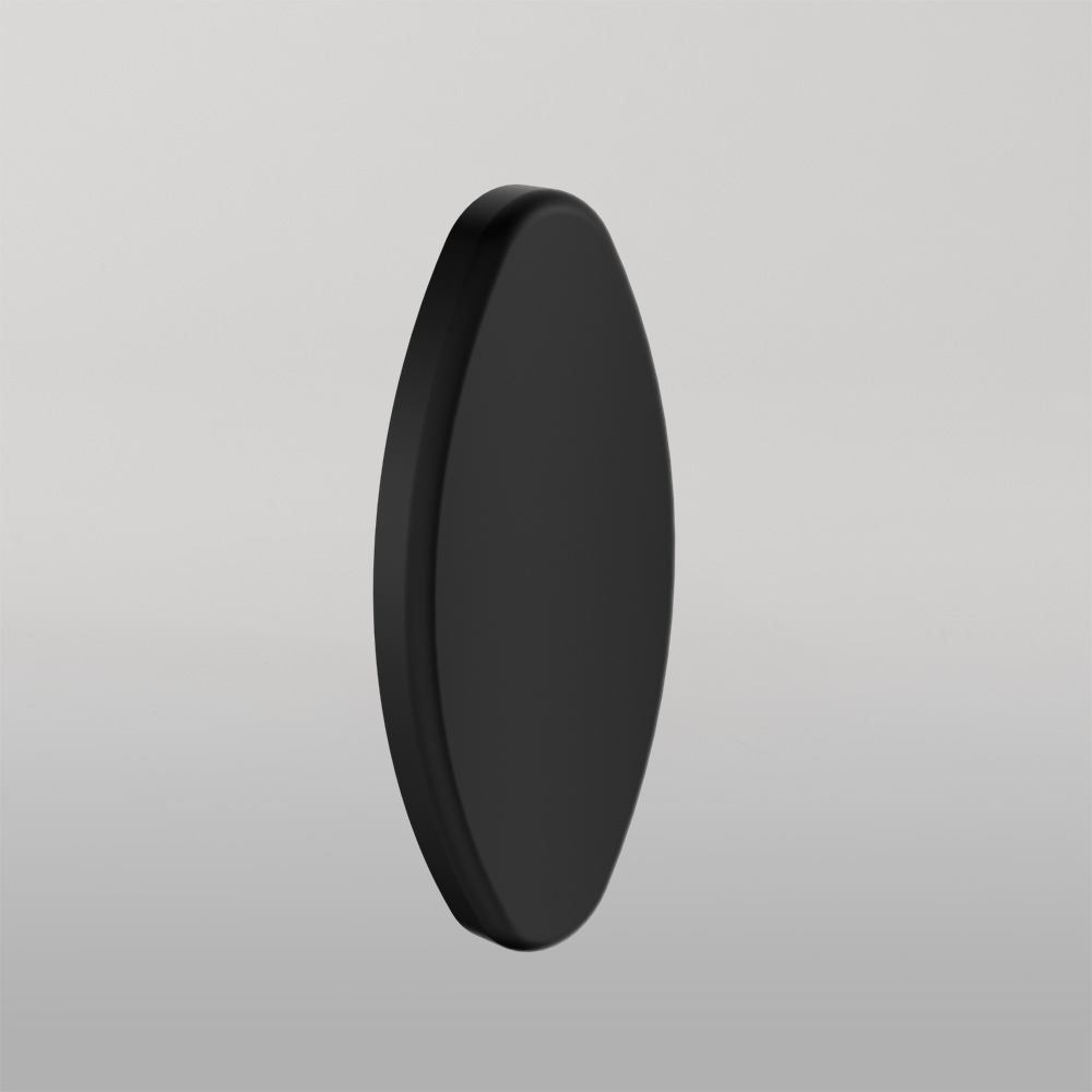 Backrest Removeable Wall Cover Plate Matte Black