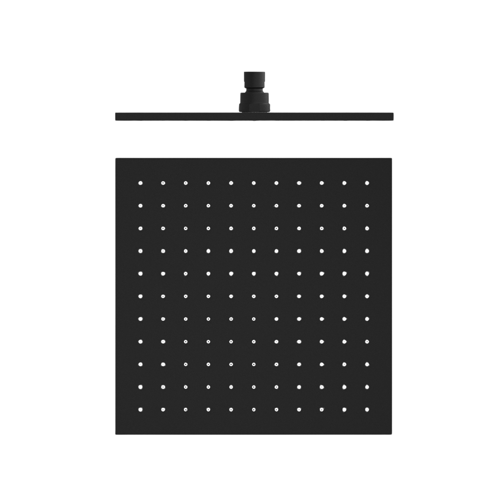 300mm Square Shower Head Matte Black