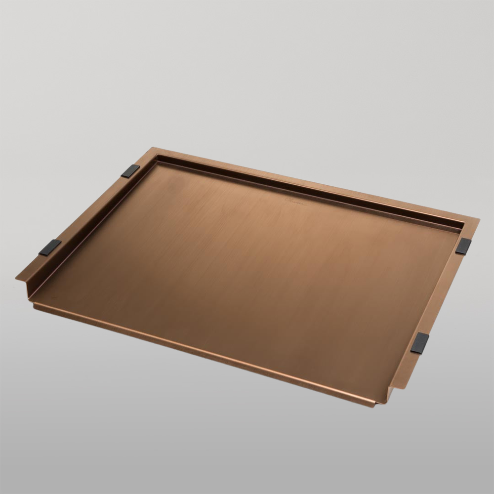 Bench Top Drainer Tray Copper