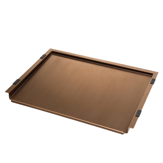 Bench Top Drainer Tray Copper