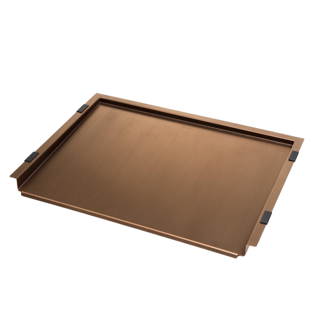 Bench Top Drainer Tray Copper