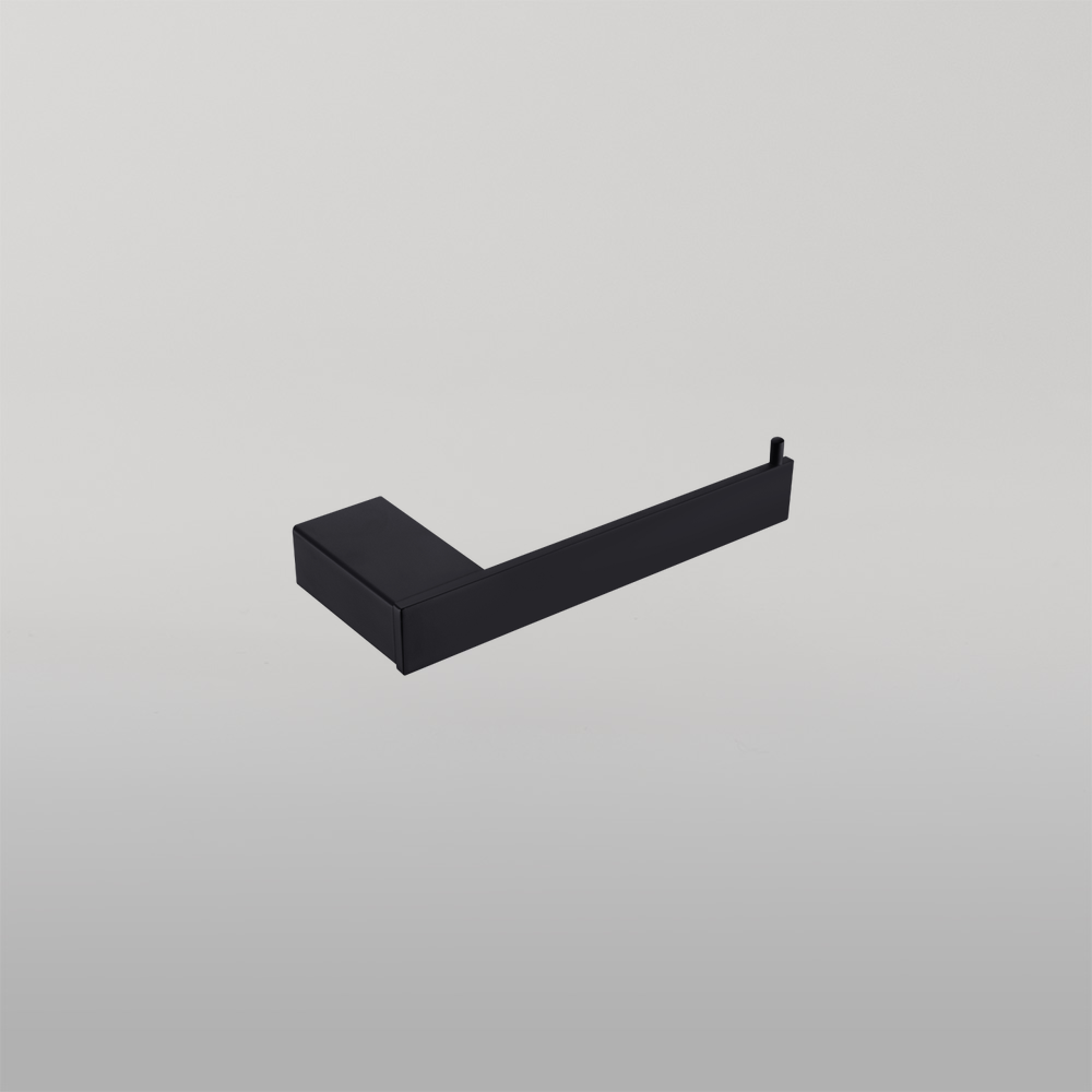 Athens Toilet Roll Holder Matte Black