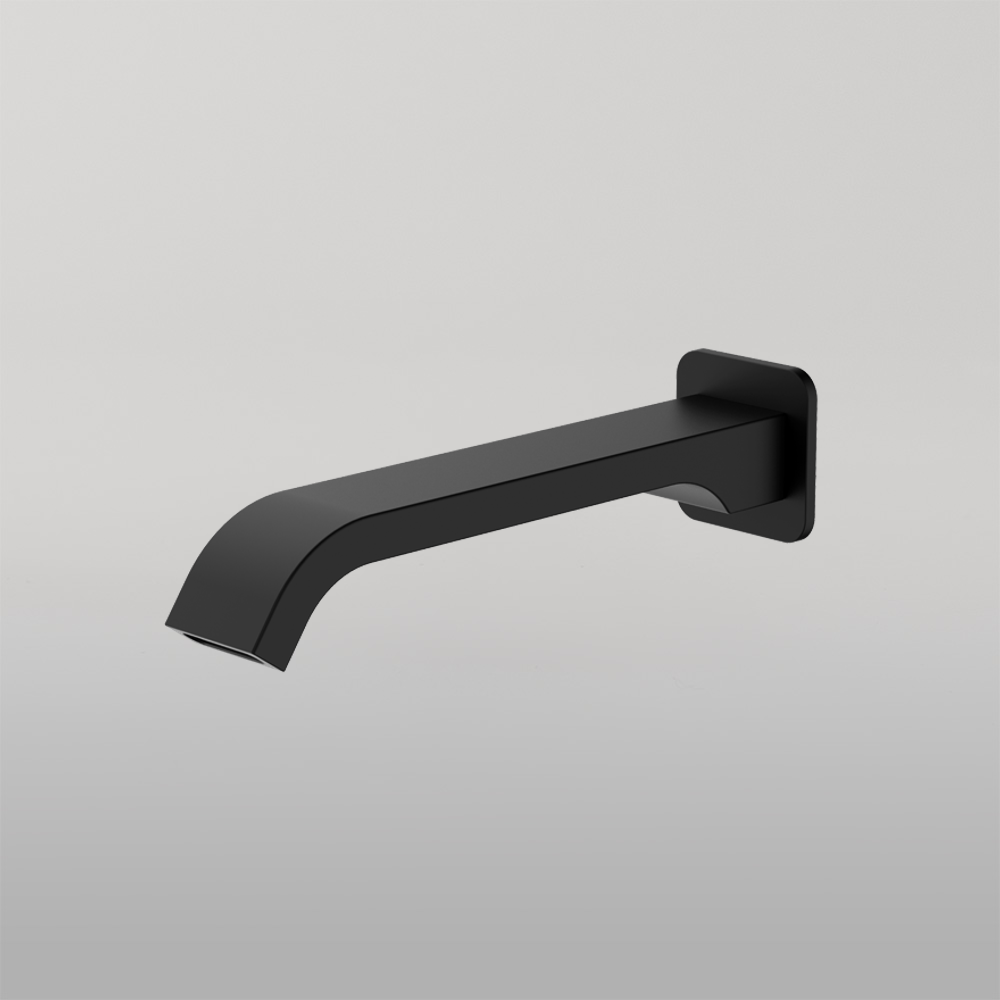 Barcelona Wall Spout Matte Black