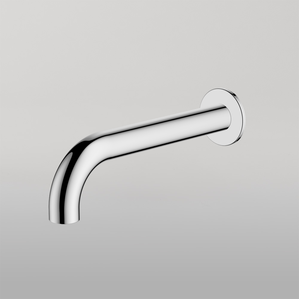 Venice Curved Wall Spout Chrome