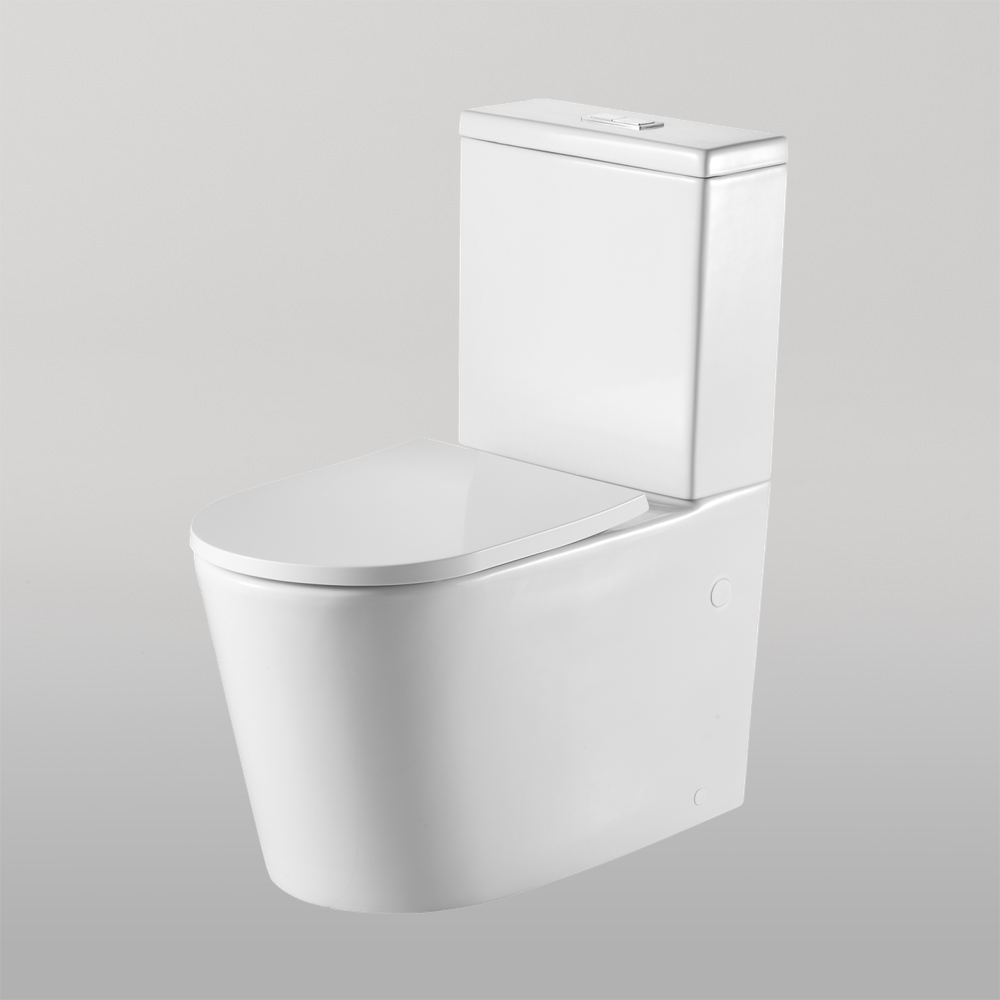 Vienna Back To Wall Toilet Suite White