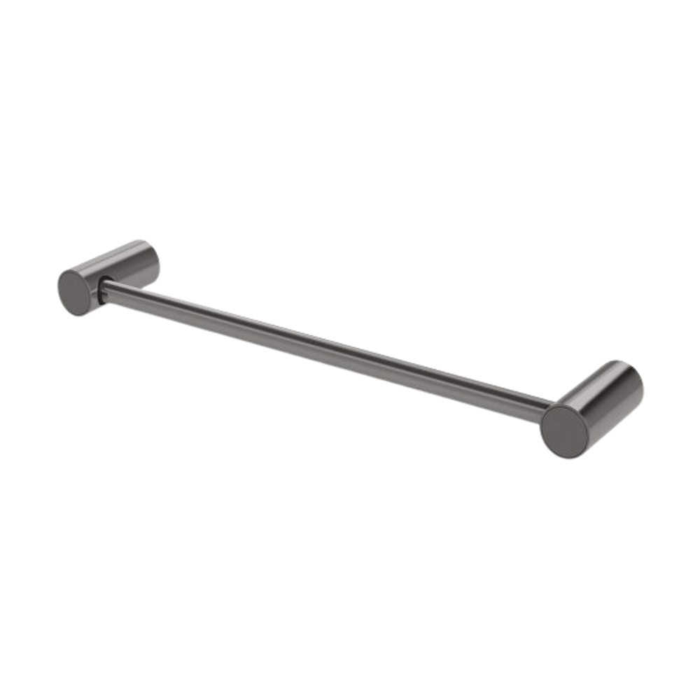 Vivid Slimline Hand Towel Rail 350mm Brushed Carbon