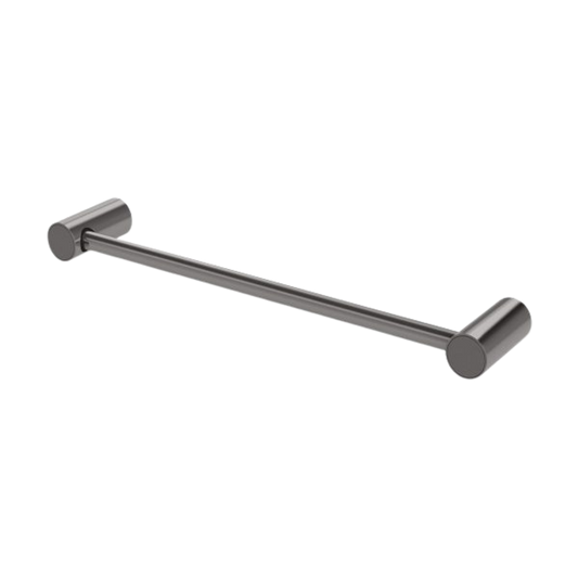 Vivid Slimline Hand Towel Rail 350mm Brushed Carbon