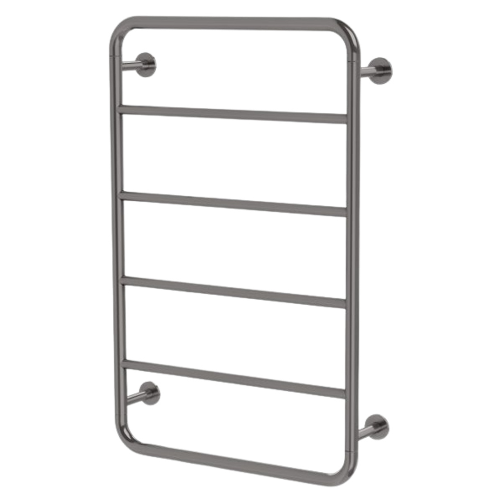 Vivid Slimline Towel Ladder 800 X 500mm Brushed Carbon