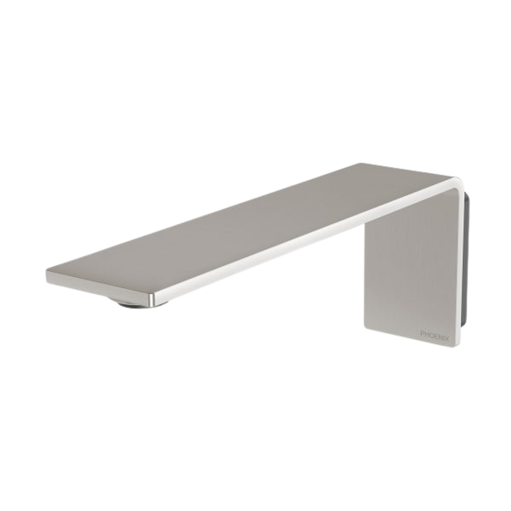 Axia Wall Basin / Bath Outlet 200mm Brushed Nickel