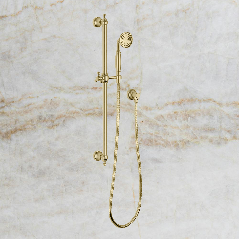 Cromford Rail Shower Brushed Gold