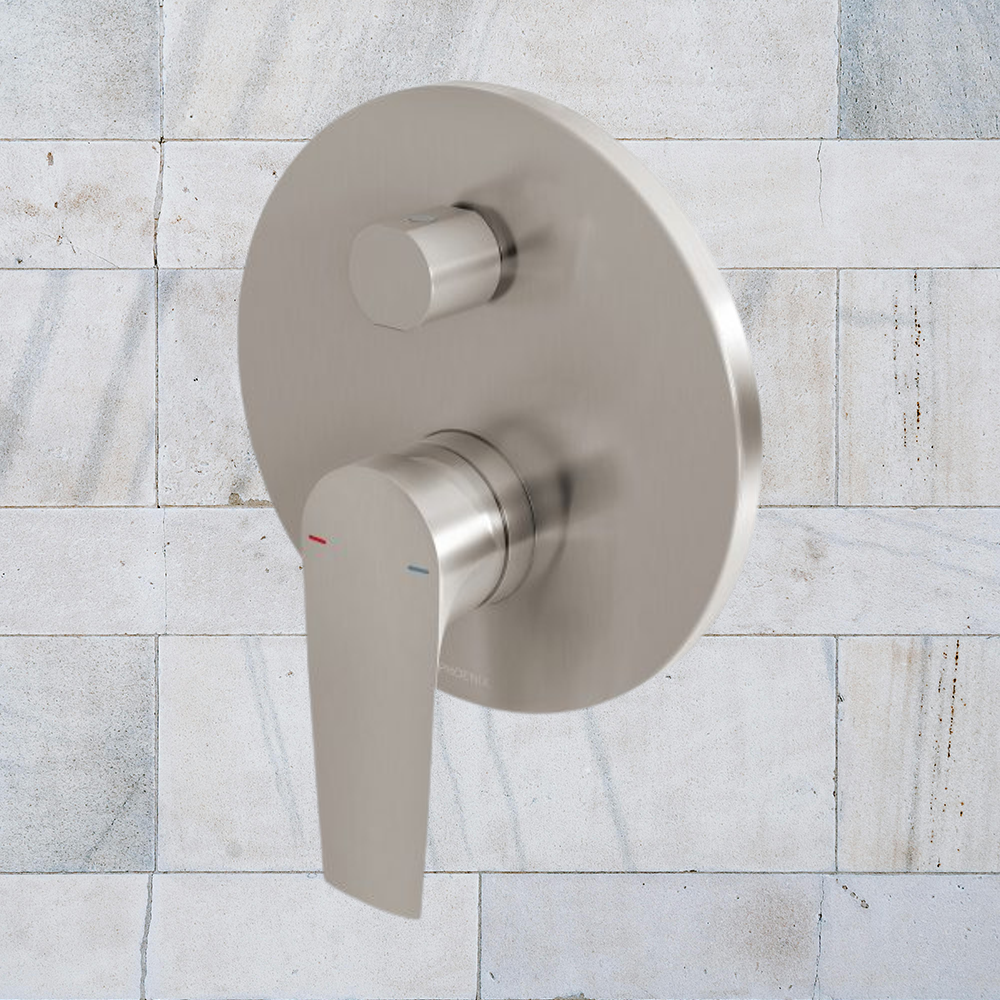 Arlo Shower / Bath Diverter Mixer Trim Kit Only Brushed Nickel