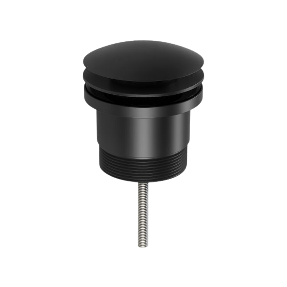 40mm Dome Pop Up Universal Waste Matte Black