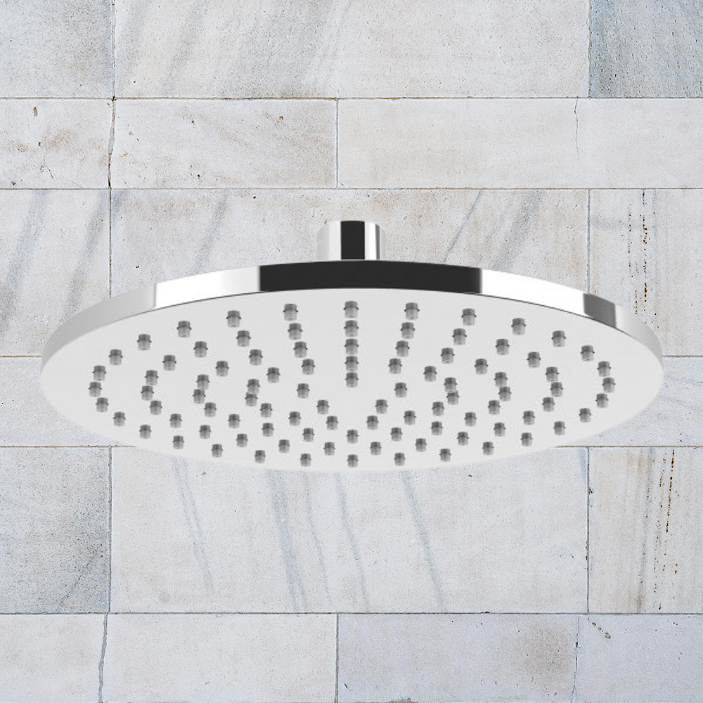 Vivid Shower Rose 200mm Round Chrome