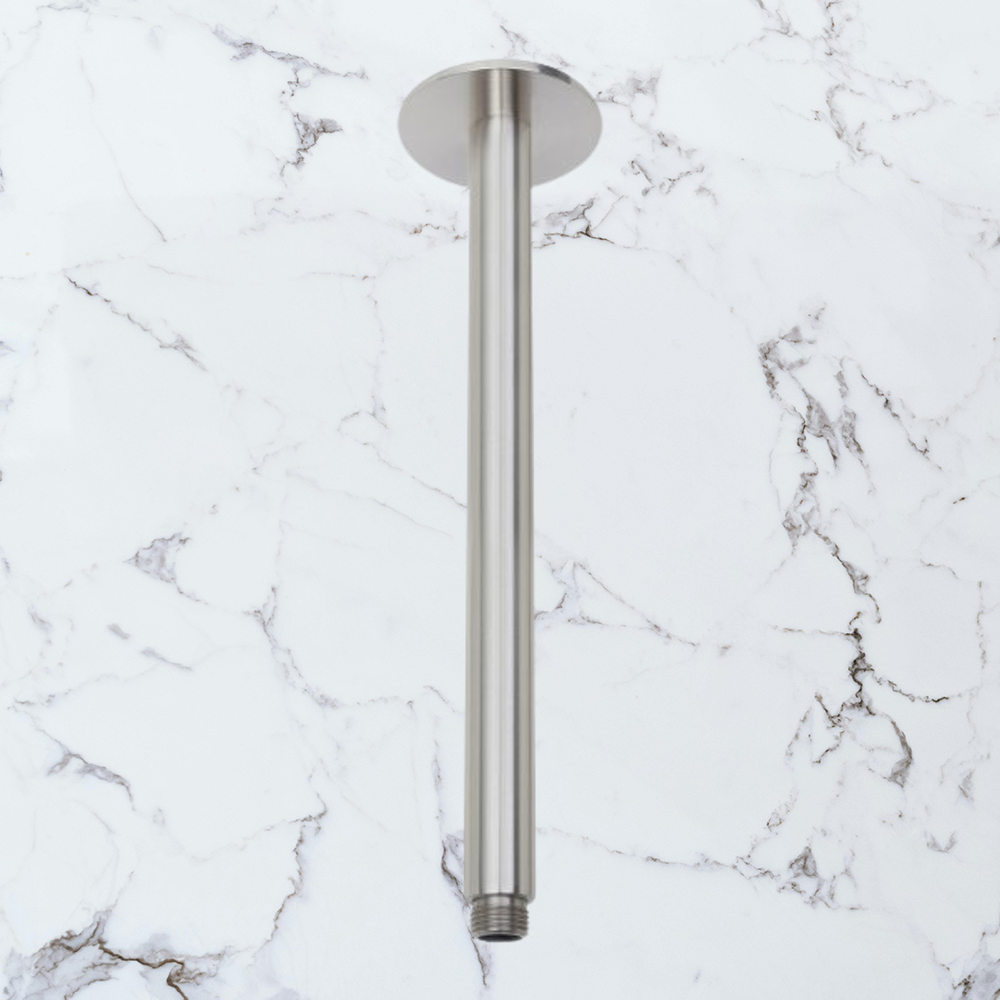 Vivid Ceiling Arm 300mm Brushed Nickel