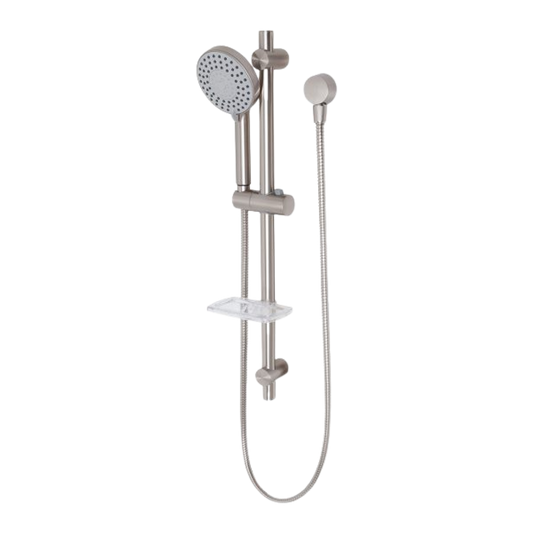 Vivid Rail Shower Brushed Nickel