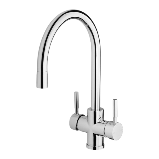 Vivid Filtered Sink Mixer 220mm Gooseneck  Chrome