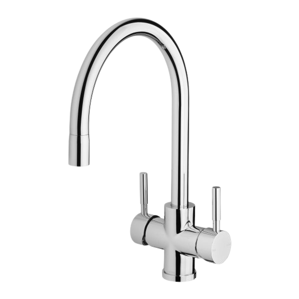 Vivid Filtered Sink Mixer 220mm Gooseneck  Chrome