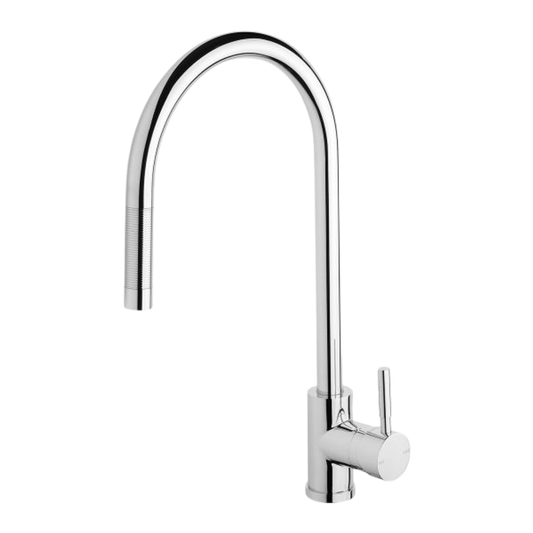 Vivid Pull Out Sink Mixer Chrome