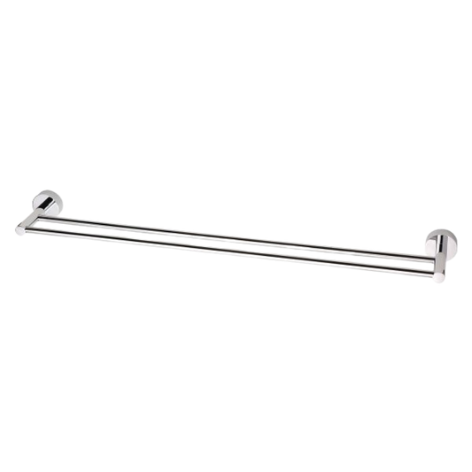 Vivid Double Towel Rail 760mm Chrome