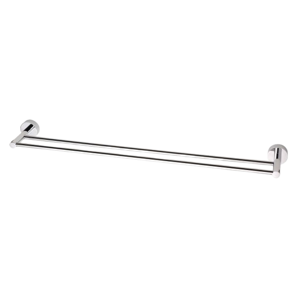 Vivid Double Towel Rail 760mm Chrome