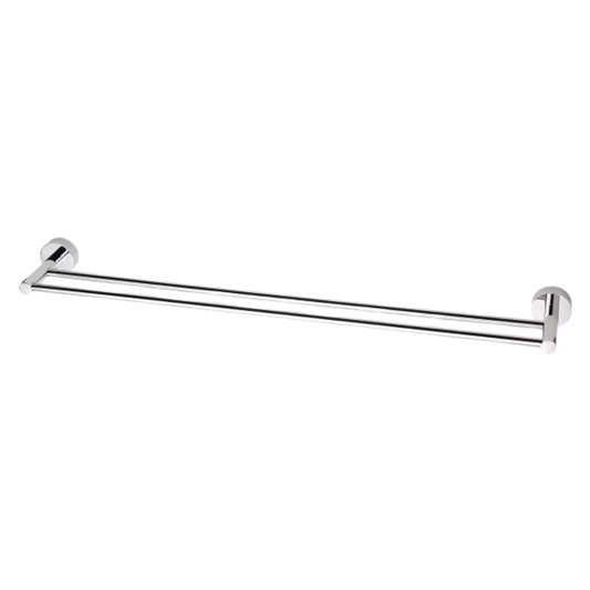 Vivid Double Towel Rail 900mm Chrome