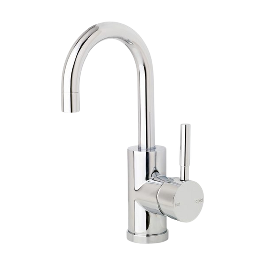 Vivid Basin Mixer 120mm Gooseneck Chrome