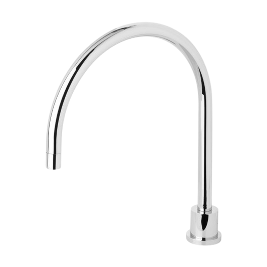 Vivid Pin Lever Hob Spa Oulet 200mm Gooseneck Chrome