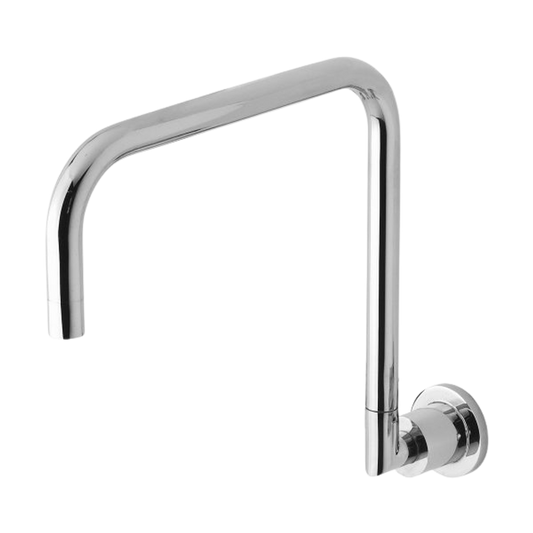 Vivid Pin Lever Wall Sink Outlet 240mm Squareline Chrome