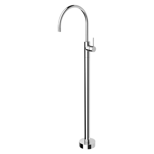 Vivid Slimline Floor Mounted Bath Mixer Chrome