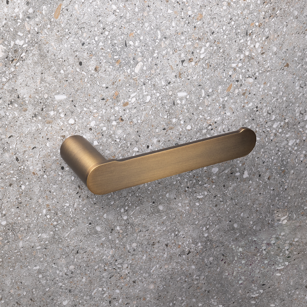 Ascari Brushed Vintage Antique Brass Toilet Roll Holder