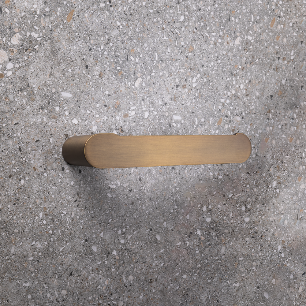 Ascari Brushed Vintage Antique Brass Toilet Roll Holder