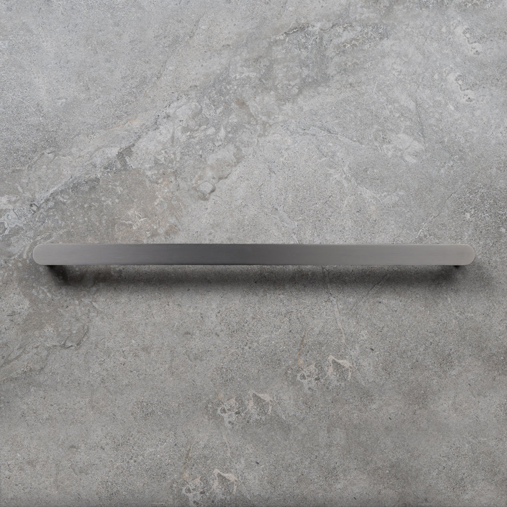 Ascari Brushed Gunmetal 600 Single Towel Rail