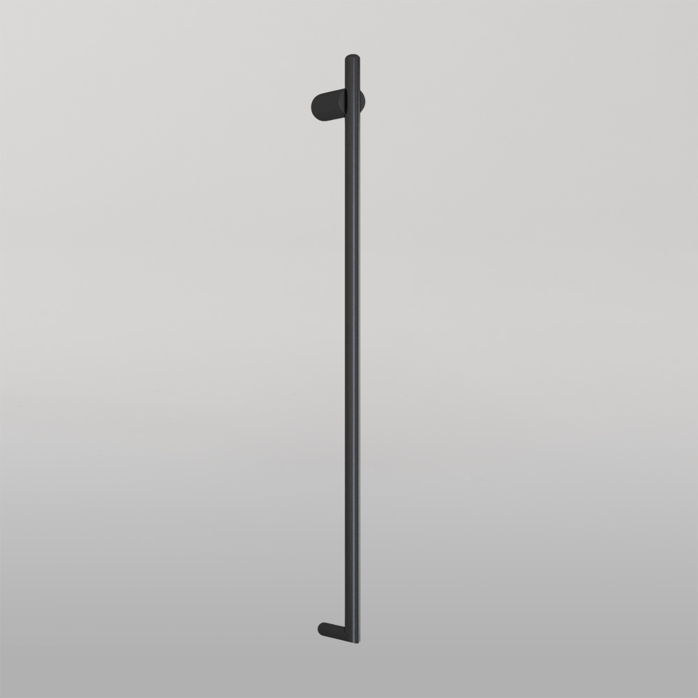 Vertical Heated Towel Rail Matte Black