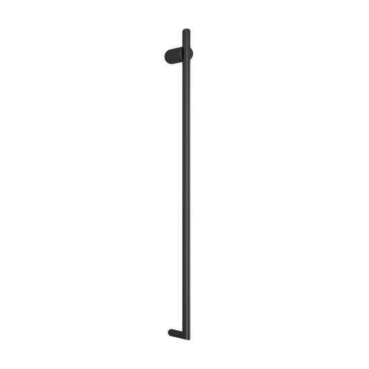 Vertical Heated Towel Rail Matte Black