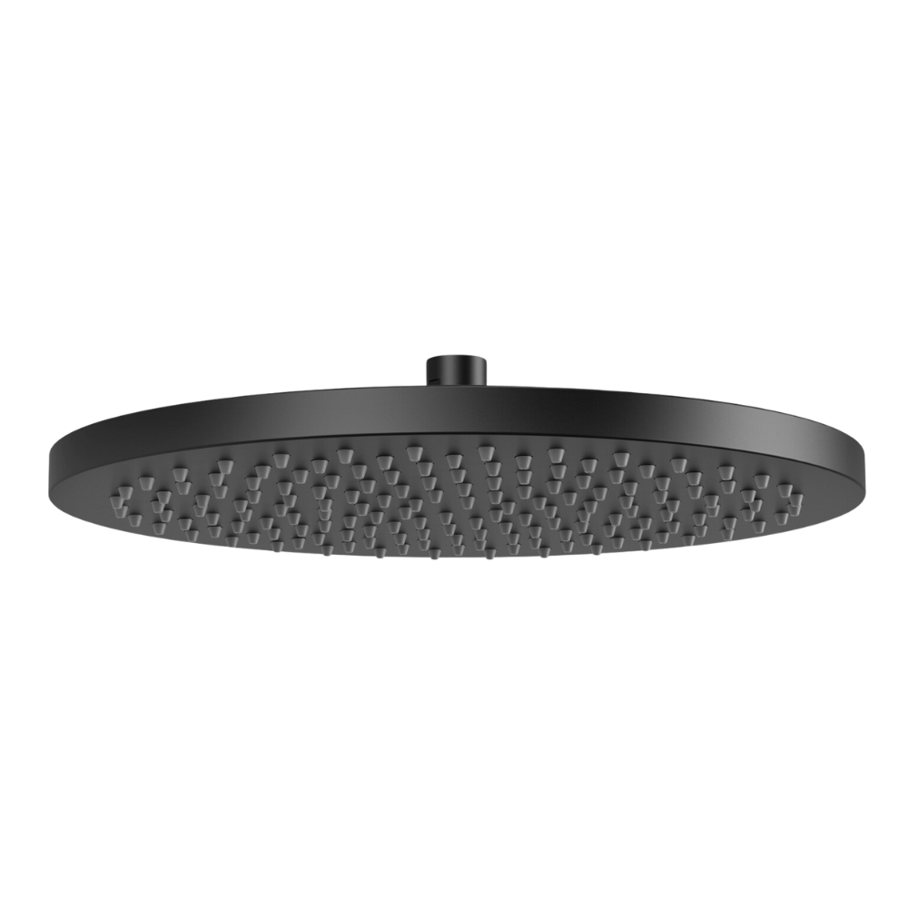 Vivid Shower Rose 300mm Matte Black