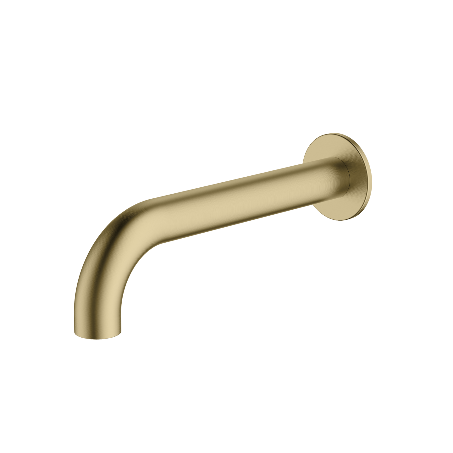 Venice Curved Wall Spout Classic Gold