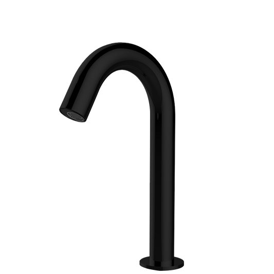 Venice Basin Mounted Sensor Tap Matte Black